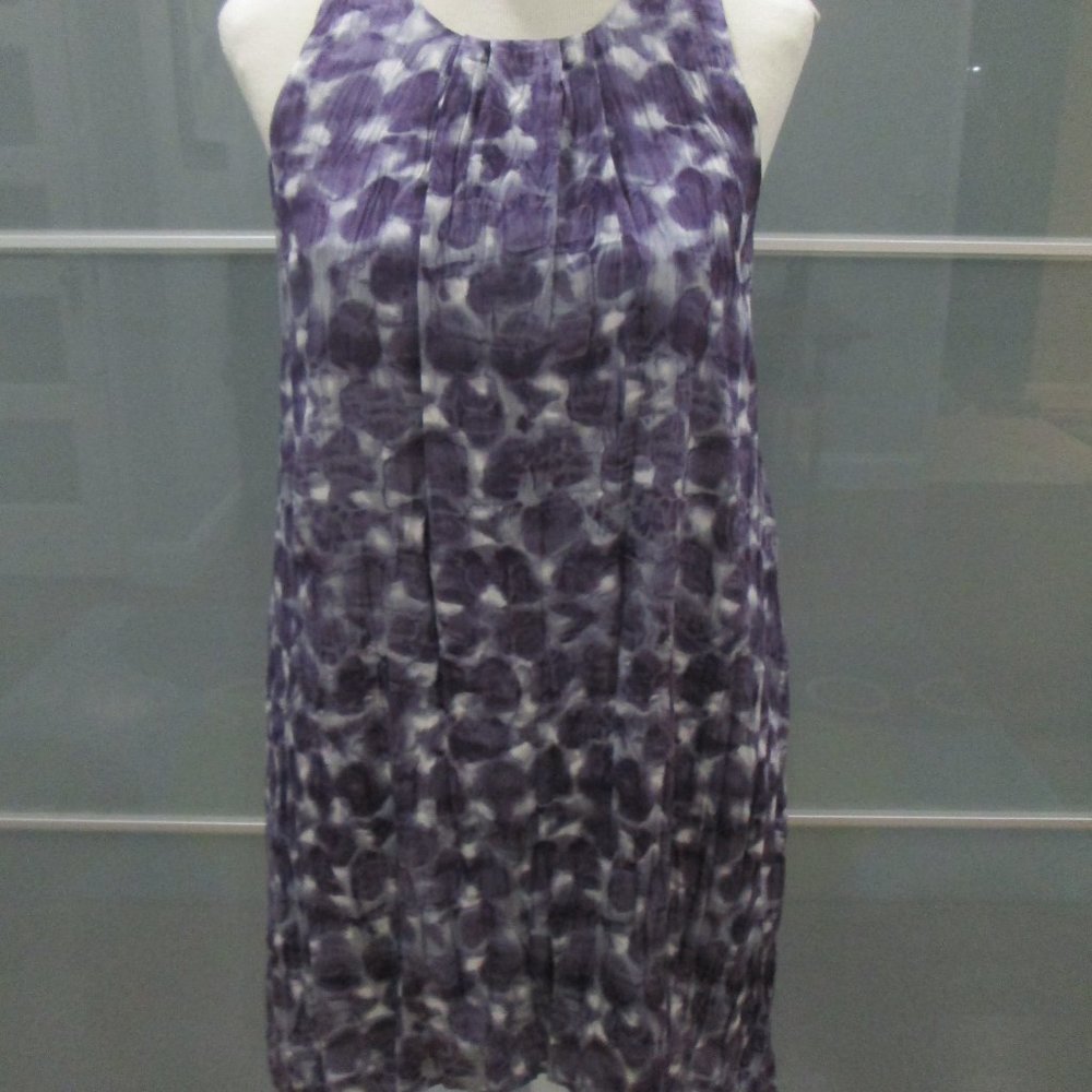 Alice + Olivia Tie Dye Asymmetrical Hem Racerback